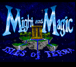 Might and Magic III - Isles of Terra (USA) (Beta) Title Screen